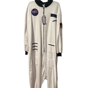 NASA White Jumpsuit with Patches